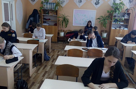 На базе МОУ СОШ №1 р.п.Колышлей 16 ноября проведён муниципальный этап  Всероссийских олимпиад школьников по математике