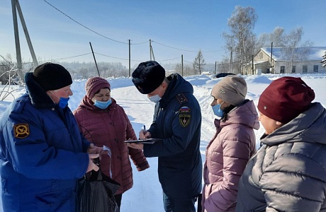 Рейд по противопожарной безопасности в Березовском сельсовете