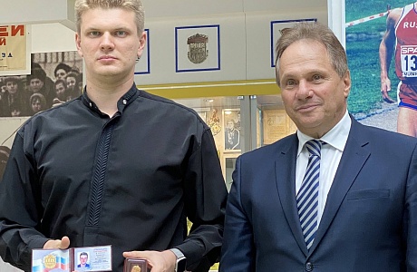 17 сентября 2021 года в Музее спорта Пензенской области состоялось вручение знаков и удостоверений спортивного звания «Мастер спорта России» 