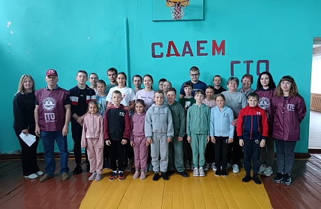 День здоровья «Сдаём нормы ГТО» прошёл 16 мая 2024 года в МОУ ООШ с.Хопёр