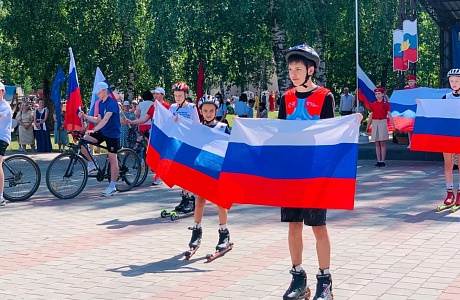Праздничные мероприятия, посвященные Дню России 12 июня состоялись в поселке Колышлей