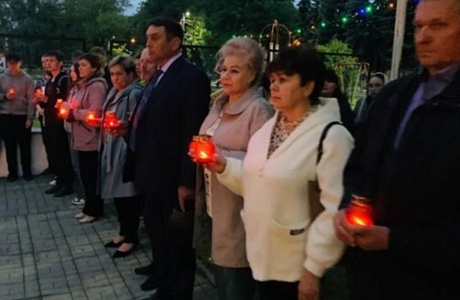 Традиционная акция «Свеча памяти» стартовала в Колышлейском районе