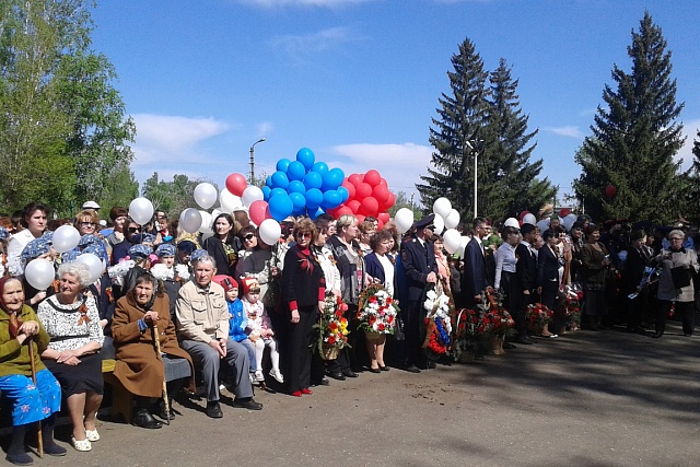 Празднование 9 мая 2015 года в р.п.Колышлей 