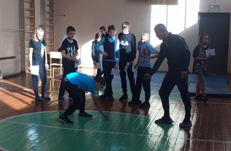 В МОУ СОШ с.Телегино судьи центра ВФСК ГТО Колышлейского района 26 октября 2022 года провели тестирование нормативов с 1 по 5 ступени