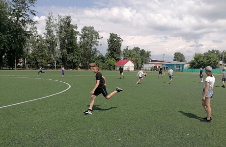 Проект "Народная подвижная игра" продолжает реализовываться в Колышлейском районе! 