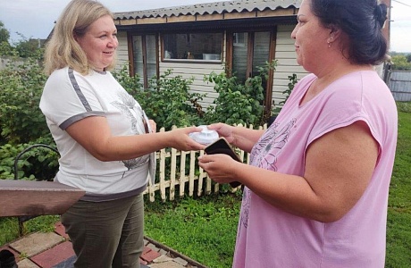 В Колышлейском района продолжается работа по выдаче автономных пожарных извещателей отдельным категориям граждан В Колышлейском района продолжается работа по выдаче автономных пожарных извещателей отдельным категориям граждан