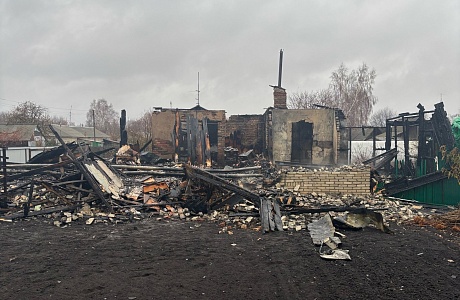 31 октября 2024 года произошел пожар в жилом доме в с. Старая Потловка, Колышлейского района Пензенской области. 