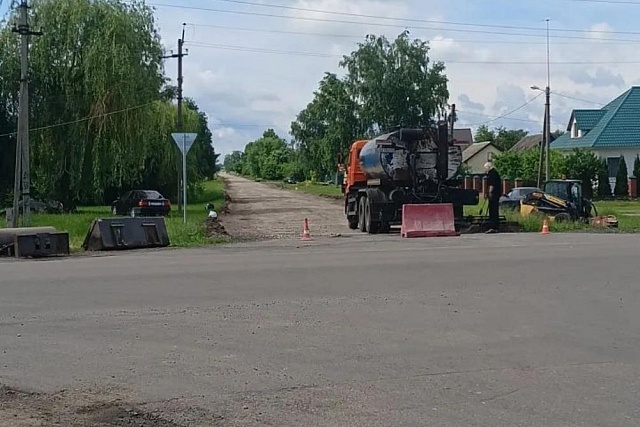 В Колышлее приступили к дорожным работам!