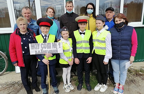 На базе ДОСААФ   р.п. Колышлей 30 апреля 2021 года прошел муниципальный этап конкурса юных инспекторов движения "Безопасное колесо-2021"