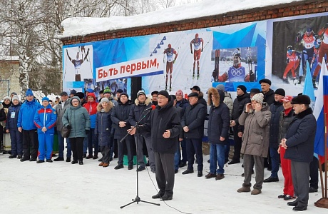 В г.Городище состоялась эстафета по лыжным гонкам на призы Губернатора Пензенской области
