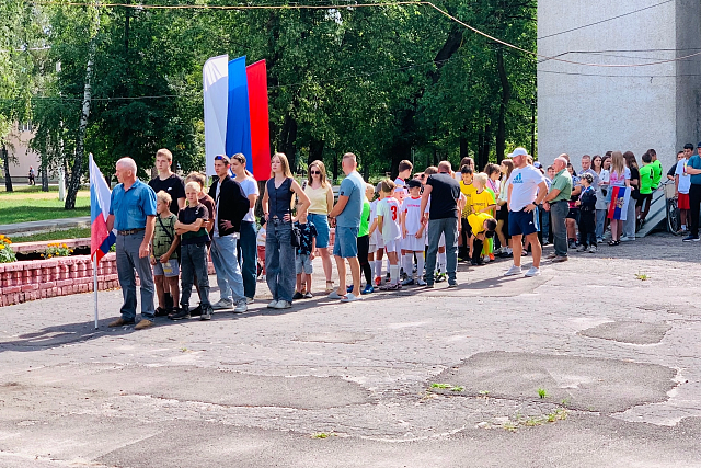 На центральной площади р.п.Колышлей 9 августа прошло торжественное мероприятие, посвящённое Всероссийскому Дню физкультурника
