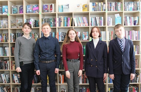 В районной библиотеке 7 февраля команда учеников (8-9 класс) МОУ  СОШ № 1 приняла участие в Областном web-турнире «Знатоки Глобальной сети»