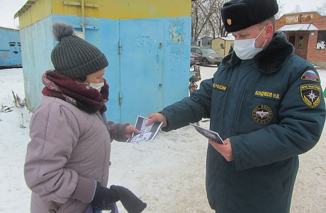 В Колышлейском районе продолжаются рейды по пожарной безопасности